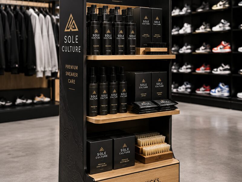 In-store display fixture